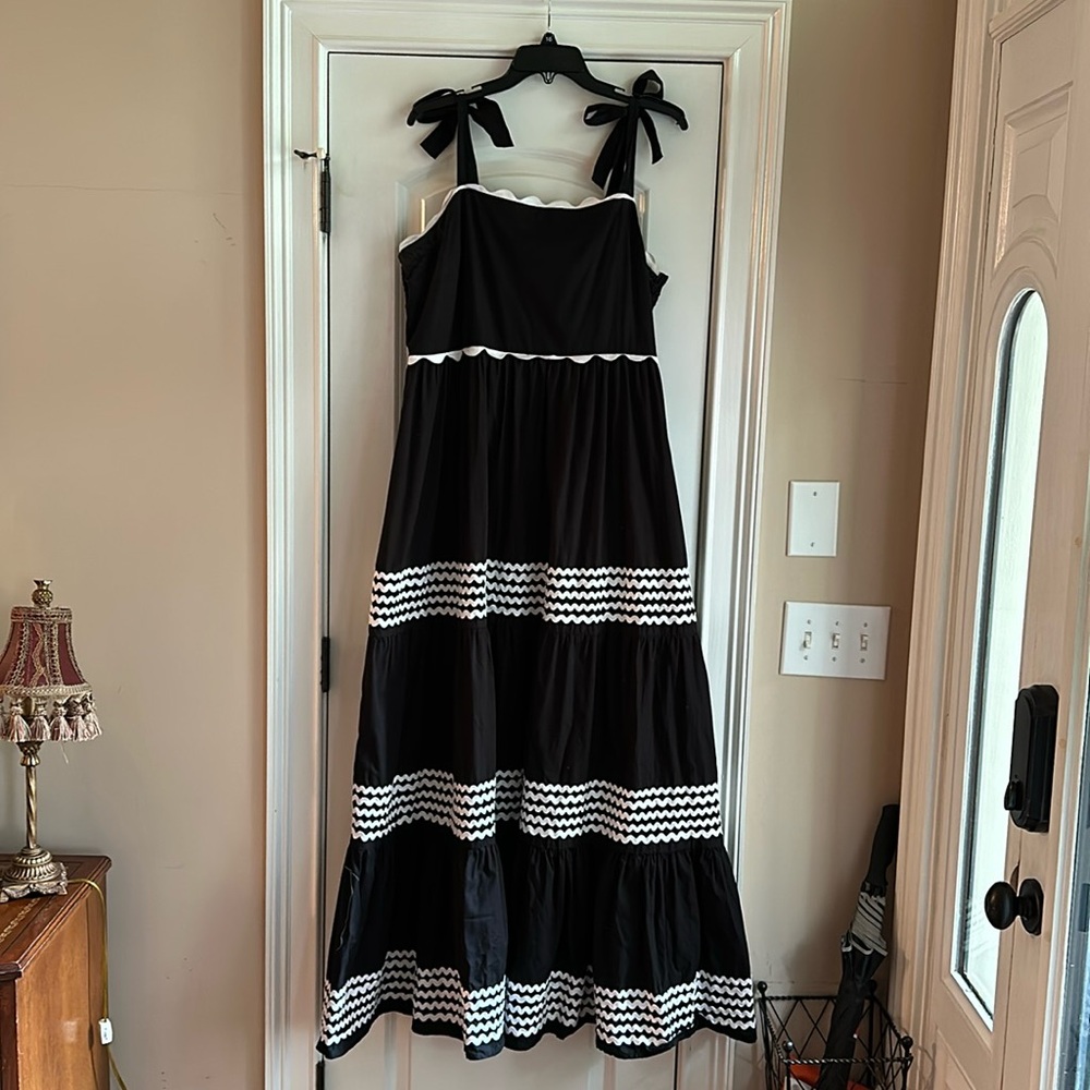 Crown & Ivy Rick Rack Maxi Dress